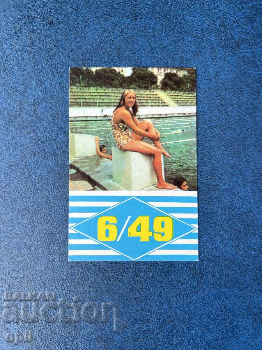 Календарче Спорт Тото 1974 Календарче Спорт Тото 1974