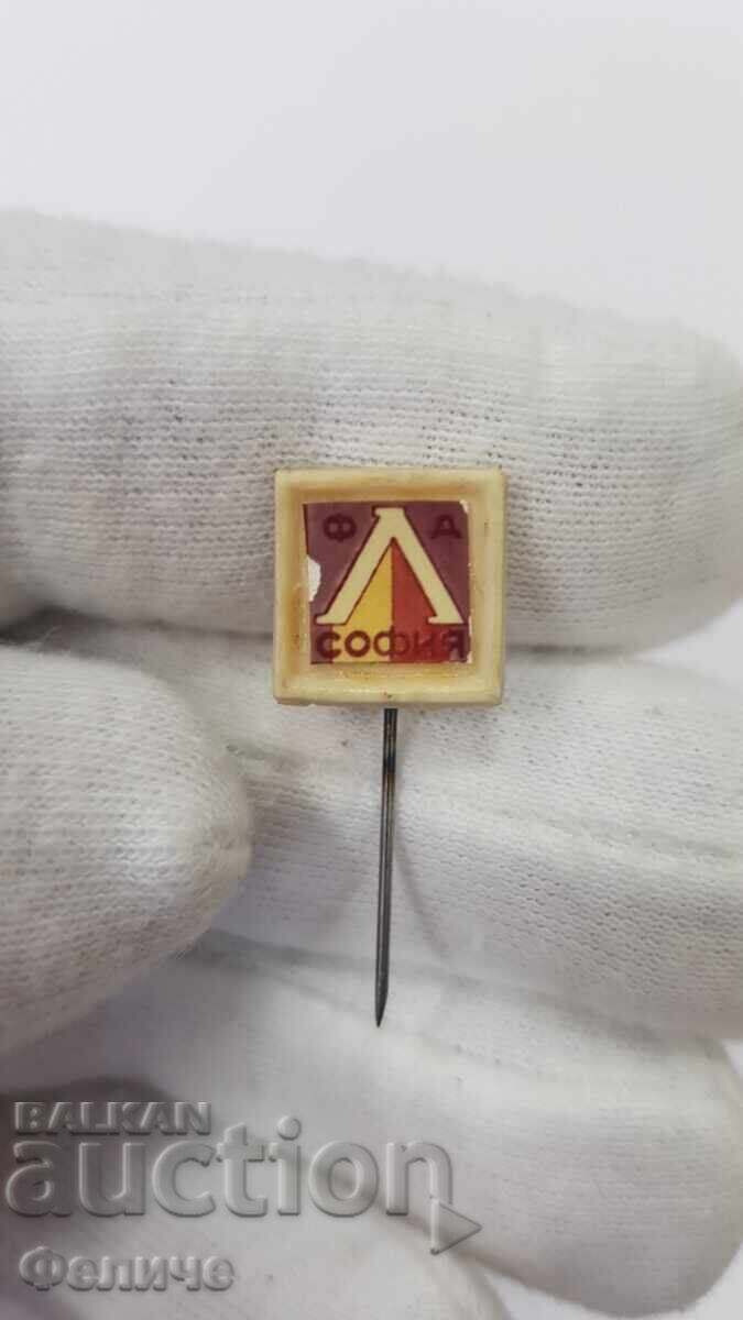 Рядък знак, значка - Левски - София, футбол Рядък знак, значка - Левски - София, футбол