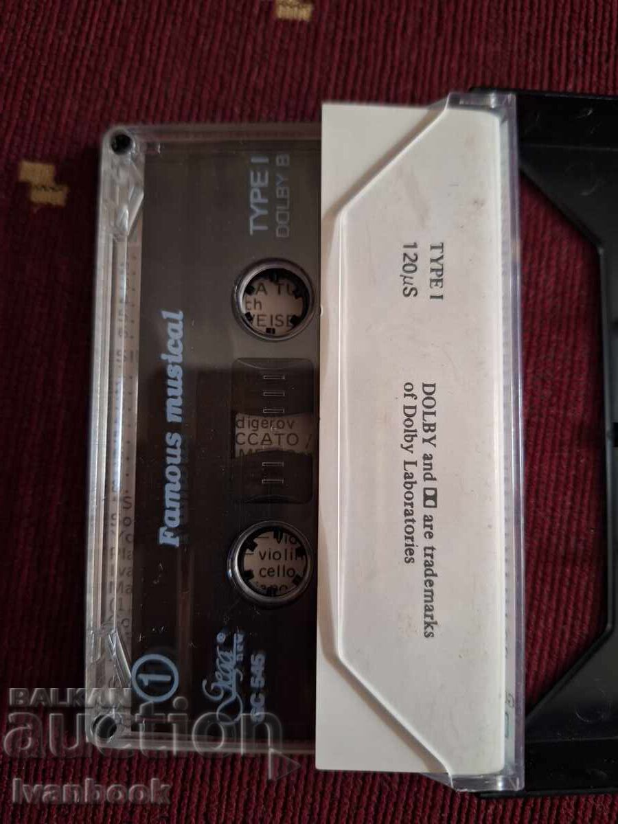 Licitație Caseta audio - Miniaturi muzicale faimoase