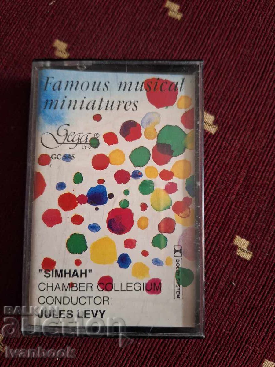 Caseta audio - Miniaturi muzicale faimoase