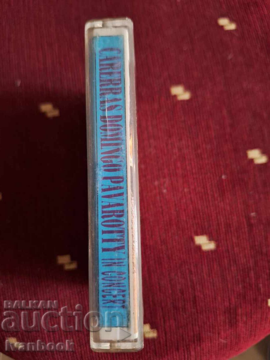 Audio Cassette - The Three Tenors and Menta with price 3.00 BGN | € 1.53