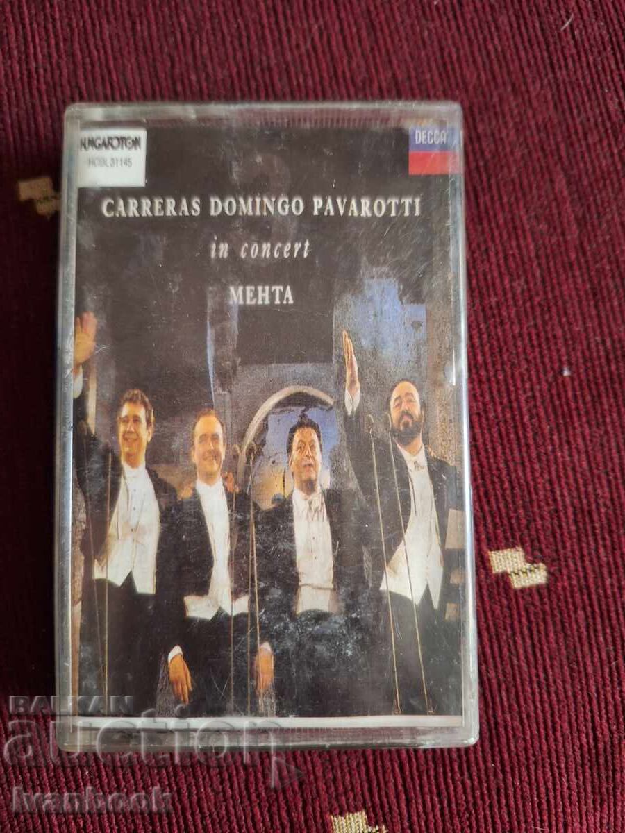 Audio Cassette - The Three Tenors and Menta