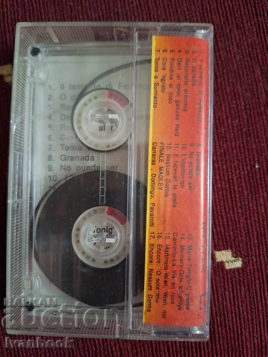 Auction  Audio Cassette - The Three Tenors and Menta