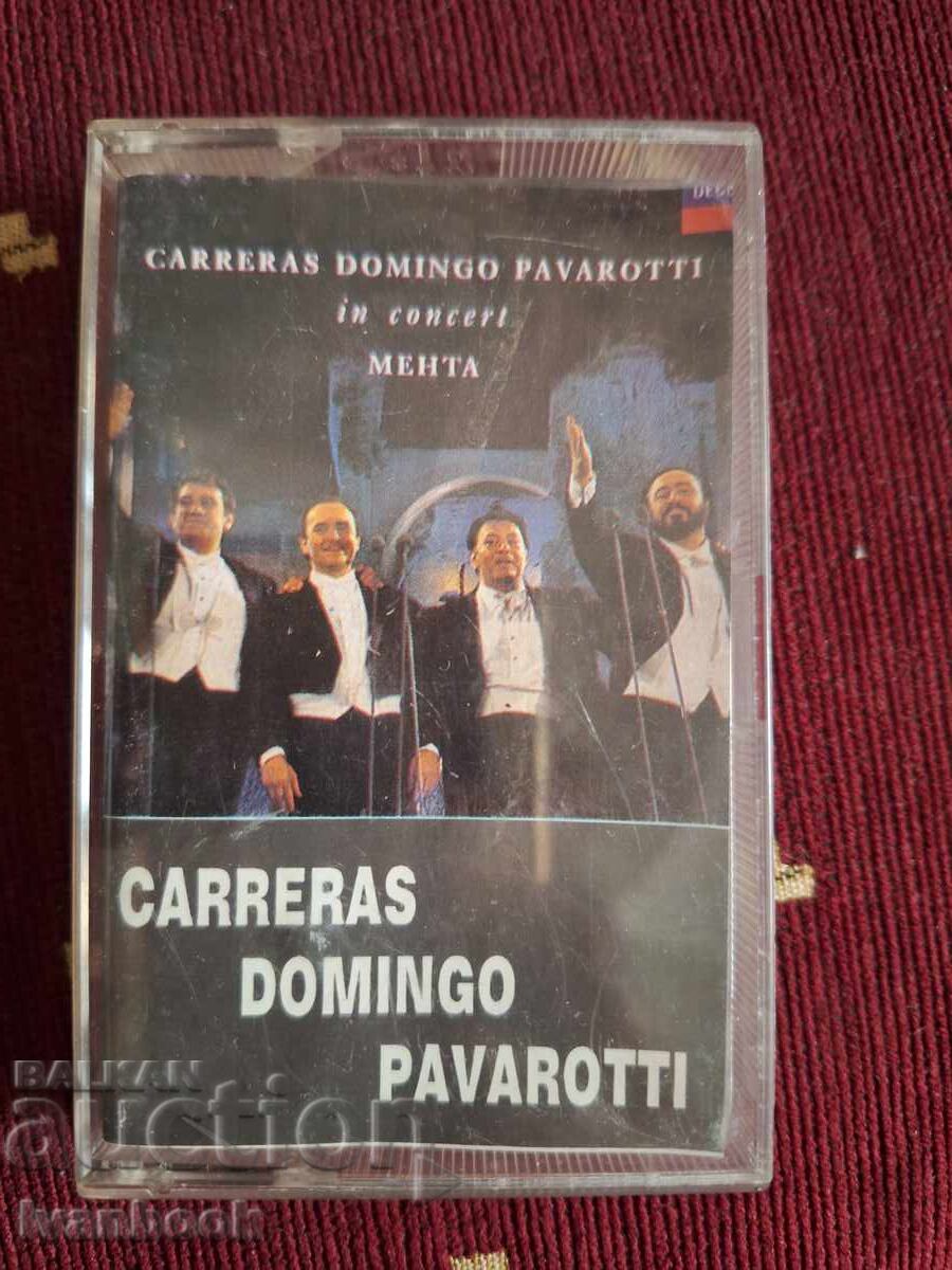 Audio Cassette - The Three Tenors and Menta