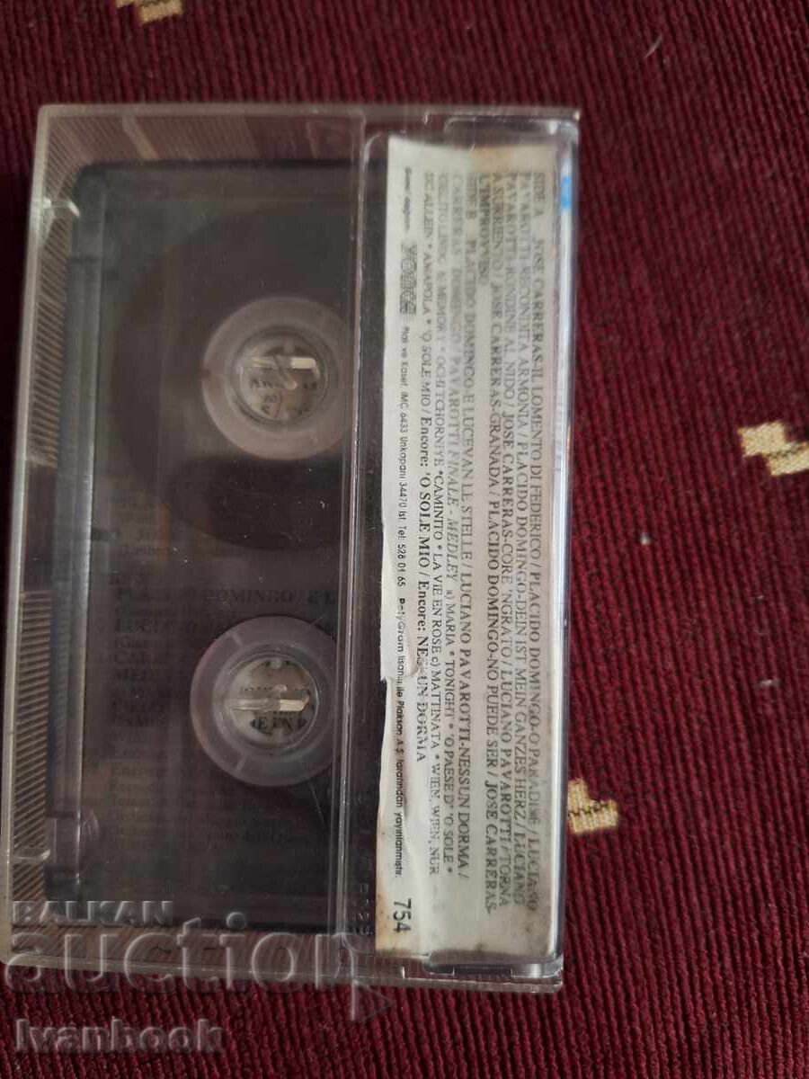 Auction  Audio Cassette - The Three Tenors and Menta