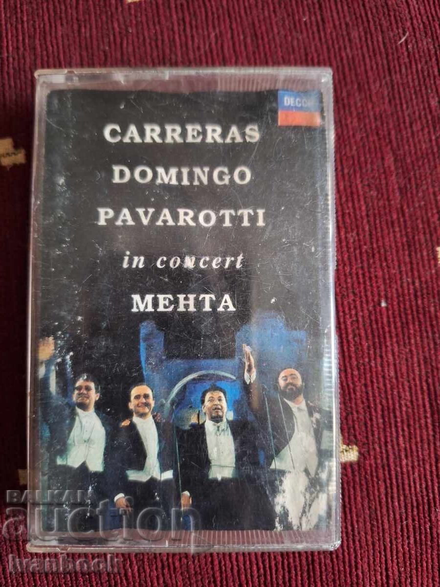 Audio Cassette - The Three Tenors and Menta
