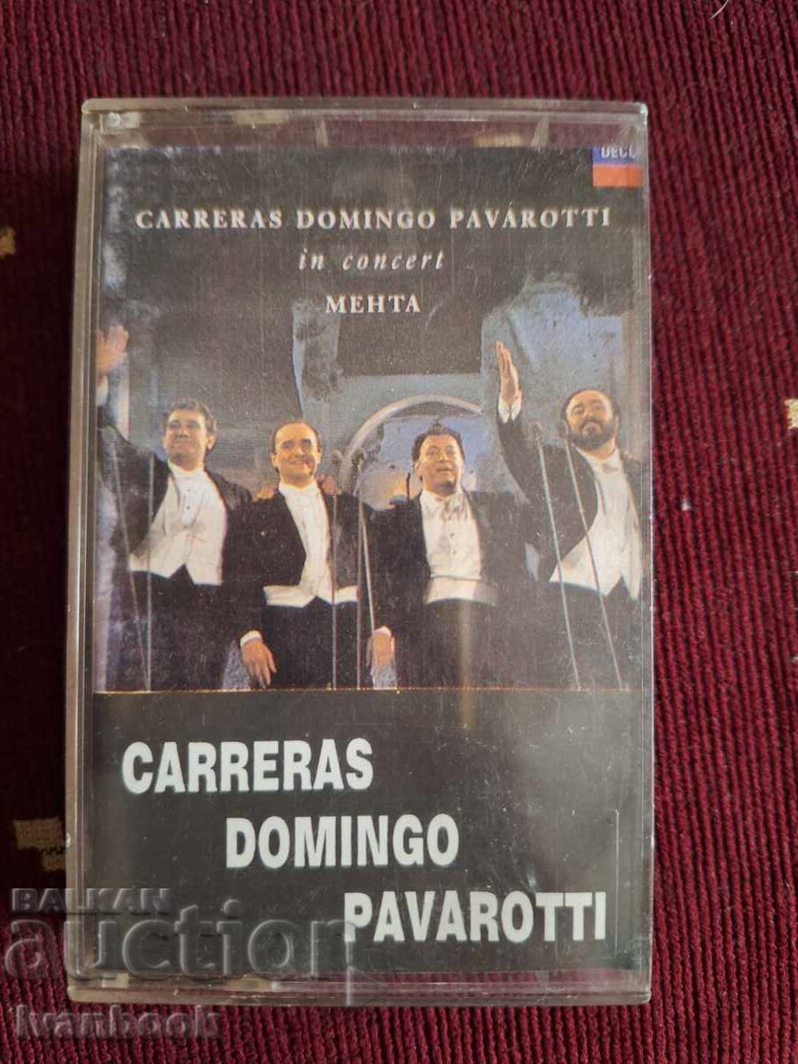 Аудио касета - Тримата тенори и Мента