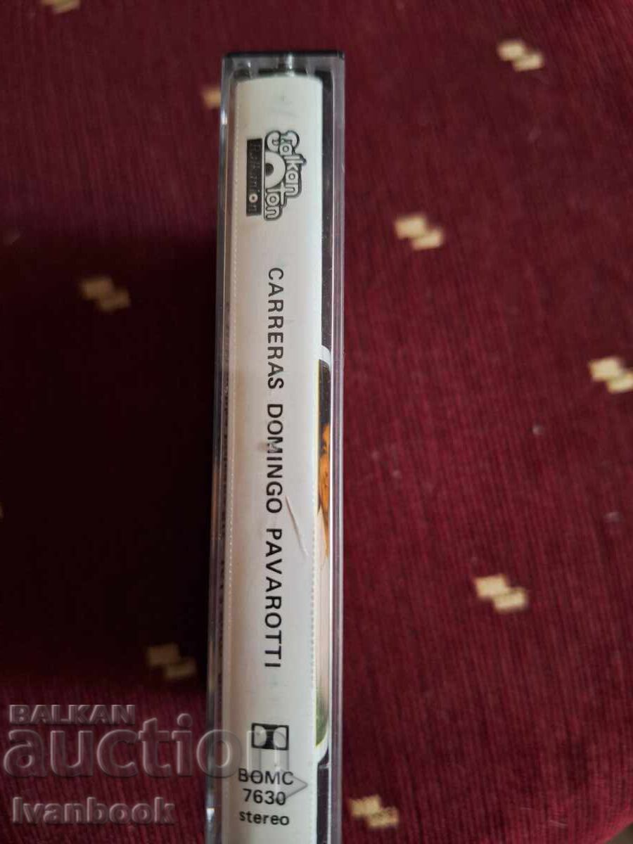 Аудио касета - Тримата тенори и Мента с цена 3.00 лв. | € 1.53