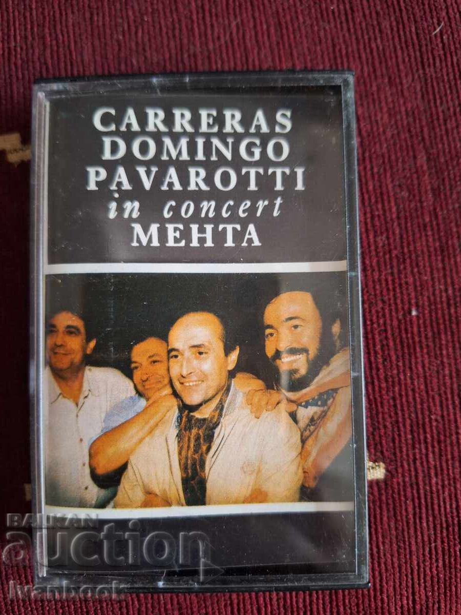 Аудио касета - Тримата тенори и Мента