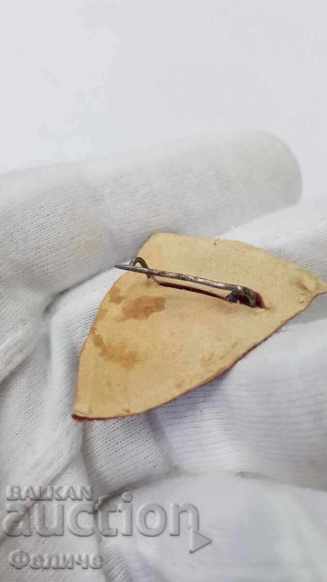 Аукцион Уникално рядък футболен знак, значка Ф.К. Спартак - Варна