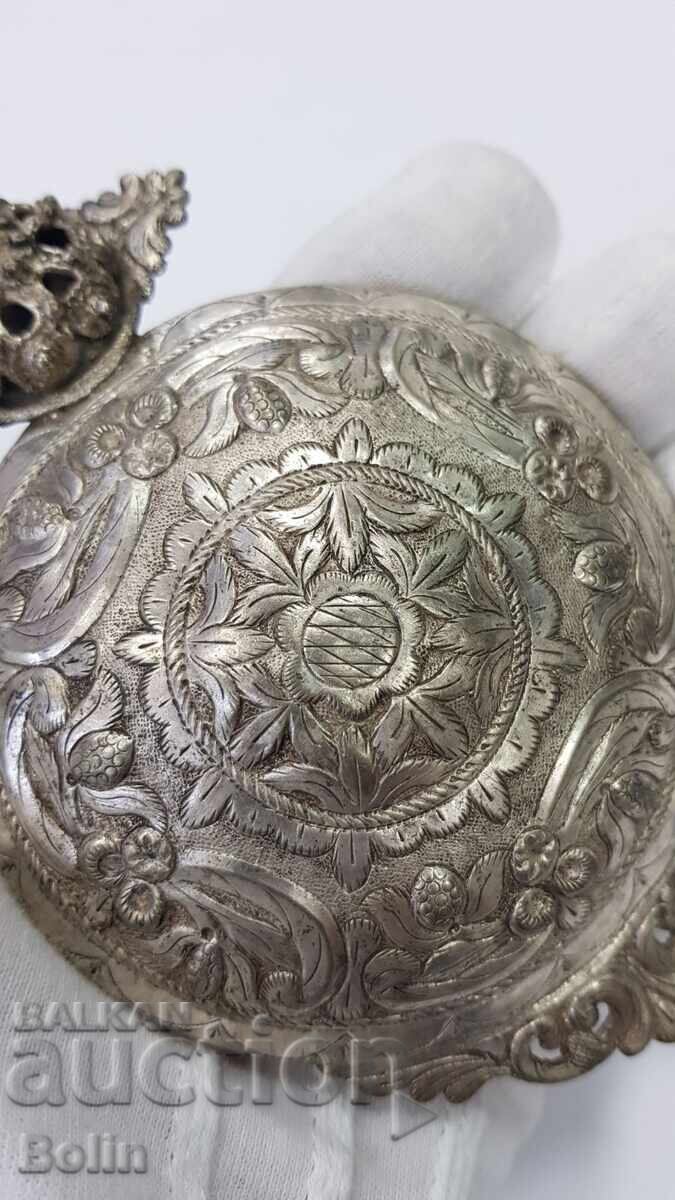 Auction  Silver wrought Revivalist buckle, buckles - Karlovo - 19th c
