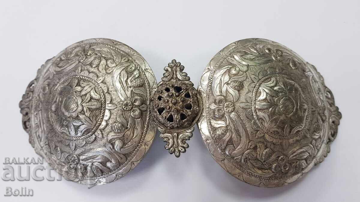 Silver wrought Revivalist buckle, buckles - Karlovo - 19th c - 7