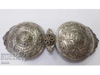 Paftă renascentistă din argint forjat, paftale - Karlovo - Sec. 19