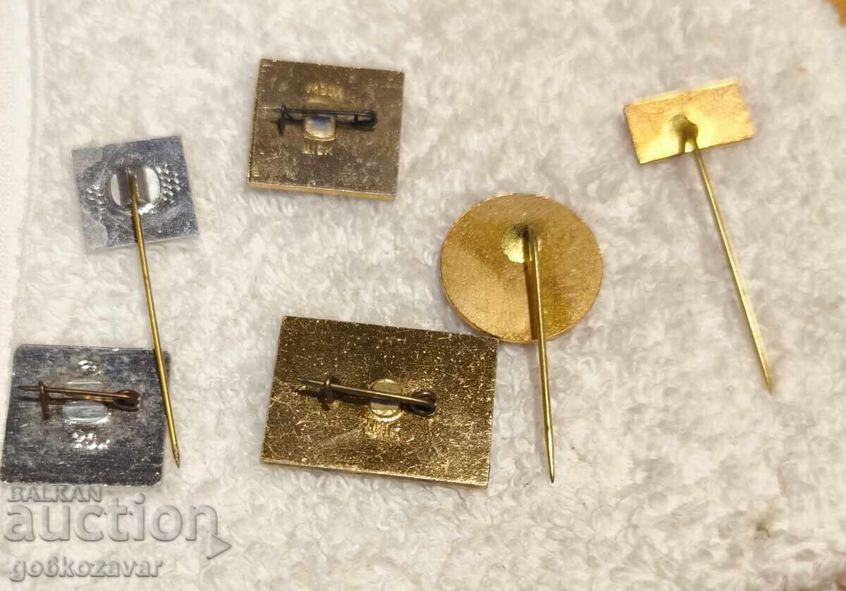 Соц Значки Лот с цена 2.40 лв. | € 1.23 Соц Значки Лот с цена 2.40 лв. | € 1.23