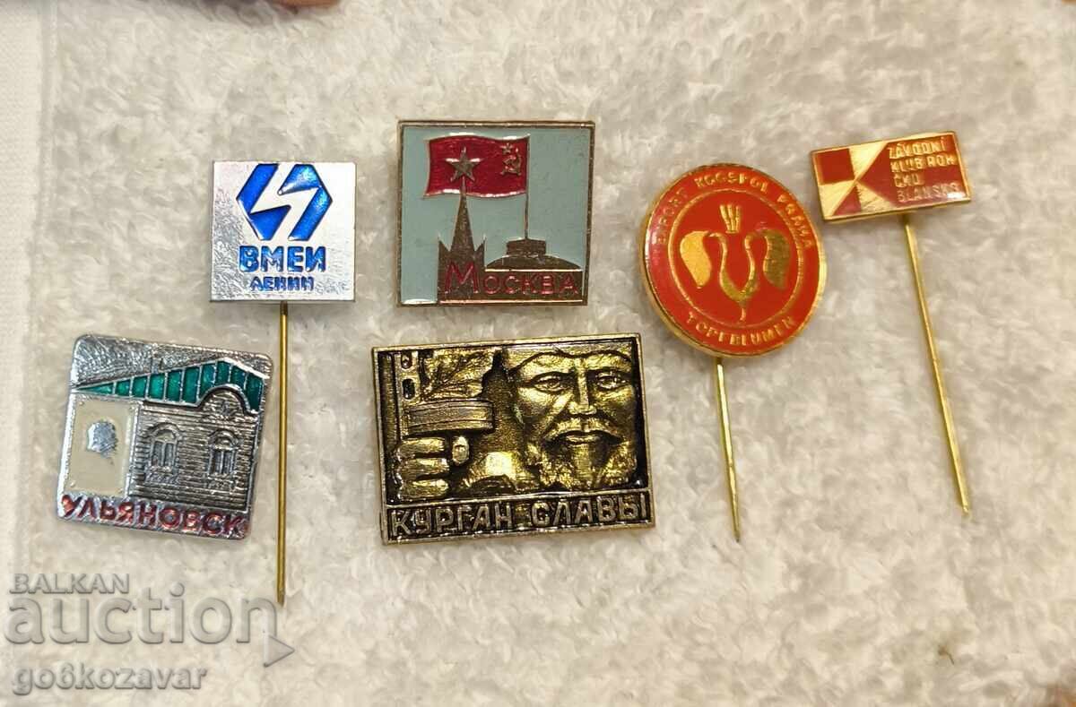 Соц Значки Лот Соц Значки Лот