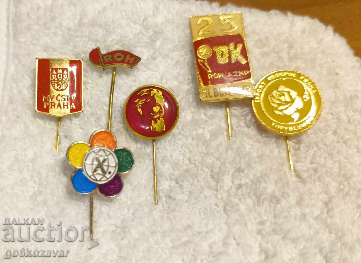 Лот Значки Соц !