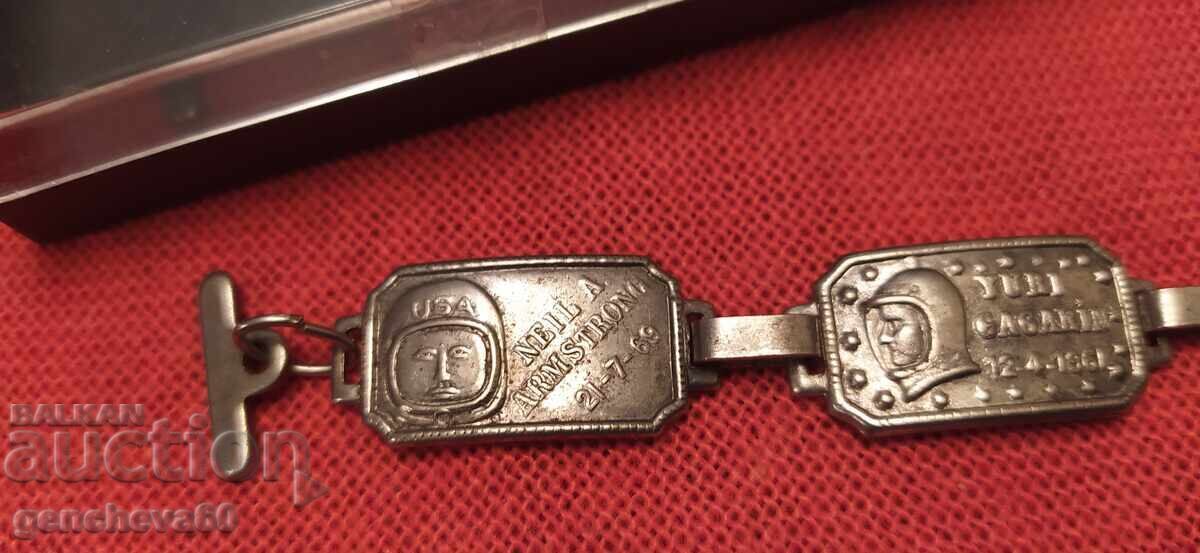 Rare collectible bracelet from the space age, 60s - 5