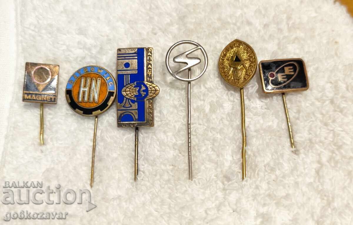 Лот Значки Соц !