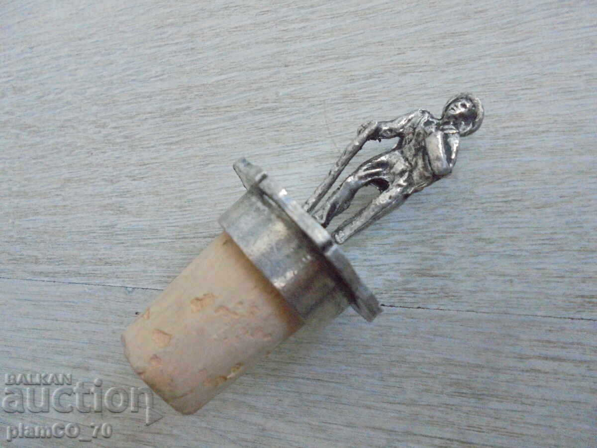 №*8238 Стар винен стопер Elam 97% – колекционерска рядкост