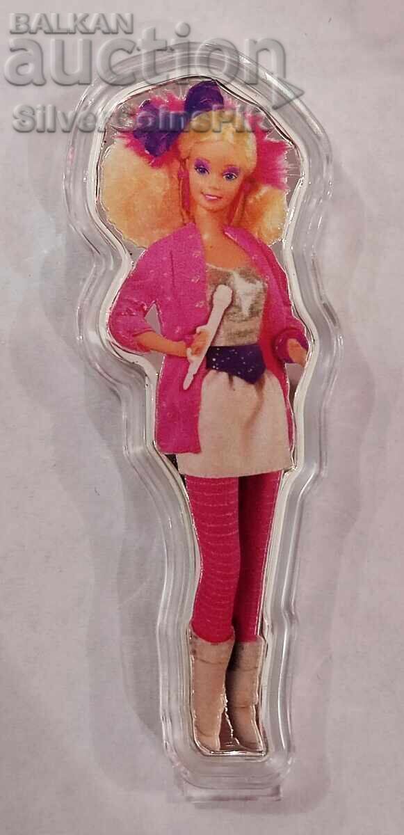 Сребро 1 oz Кукла Барби Певица 2024 Соломонови Острови с цена € 86.92 | 170.00 лв. Сребро 1 oz Кукла Барби Певица 2024 Соломонови Острови с цена € 86.92 | 170.00 лв.