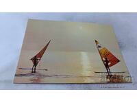 Καρτ ποστάλ Βουλγαρική Μαύρη Θάλασσα 1987