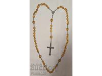 Rozariu Broboane Argint Antic