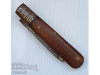 Old leg, old German knife