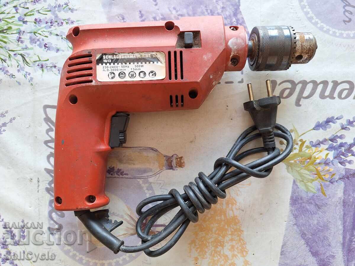 ✅MAȘINĂ DE GĂURIT CU PERCUȚIE - TG13 500W❗
