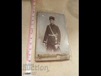 Снимка картон фотография А. Владиков Юнкер