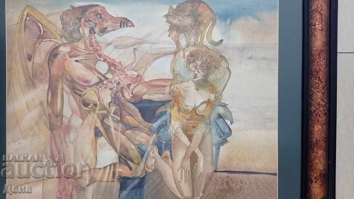 Pictură Orlin Granitski 1992 cu preț 280.00 BGN | € 143.16 Pictură Orlin Granitski 1992 cu preț 280.00 BGN | € 143.16