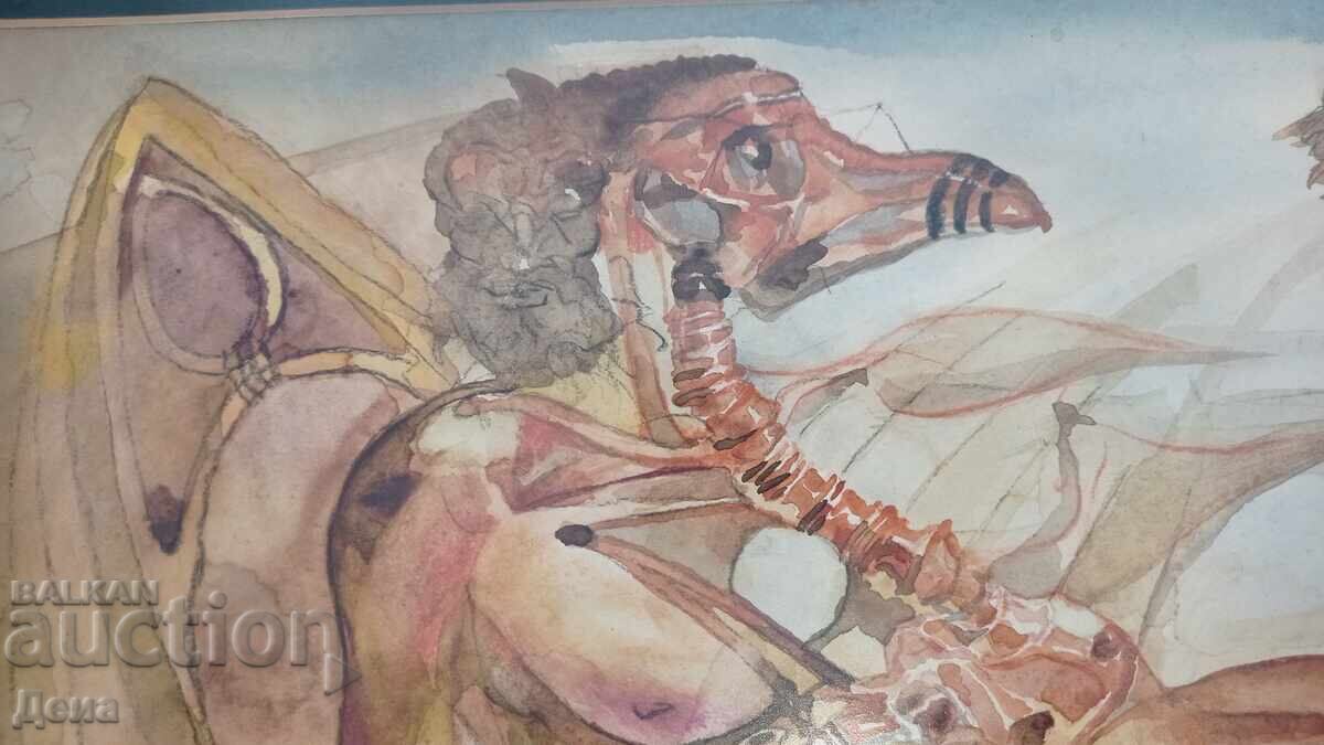 Licitație Pictură Orlin Granitski 1992 Licitație Pictură Orlin Granitski 1992