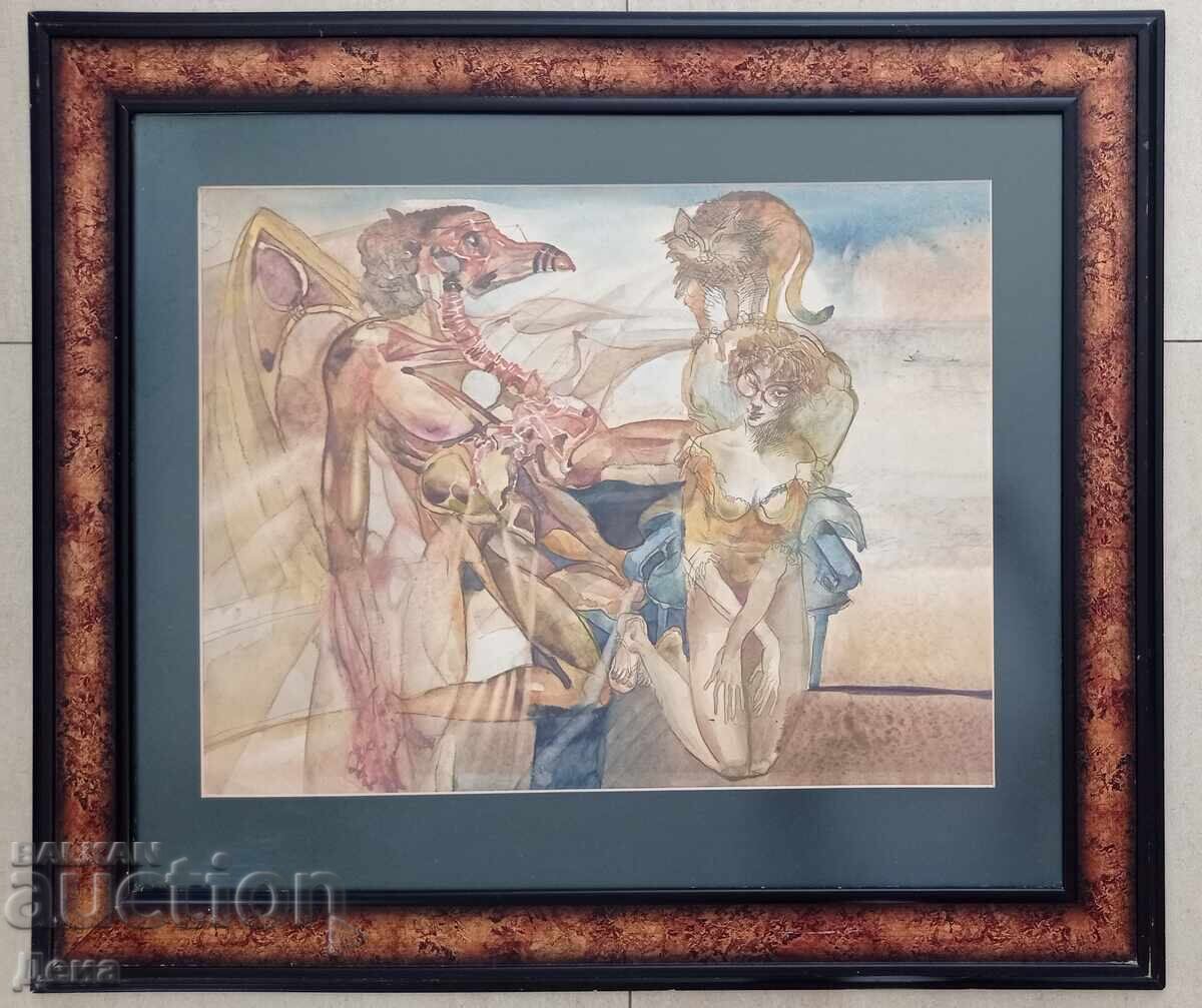 Pictură Orlin Granitski 1992 Pictură Orlin Granitski 1992