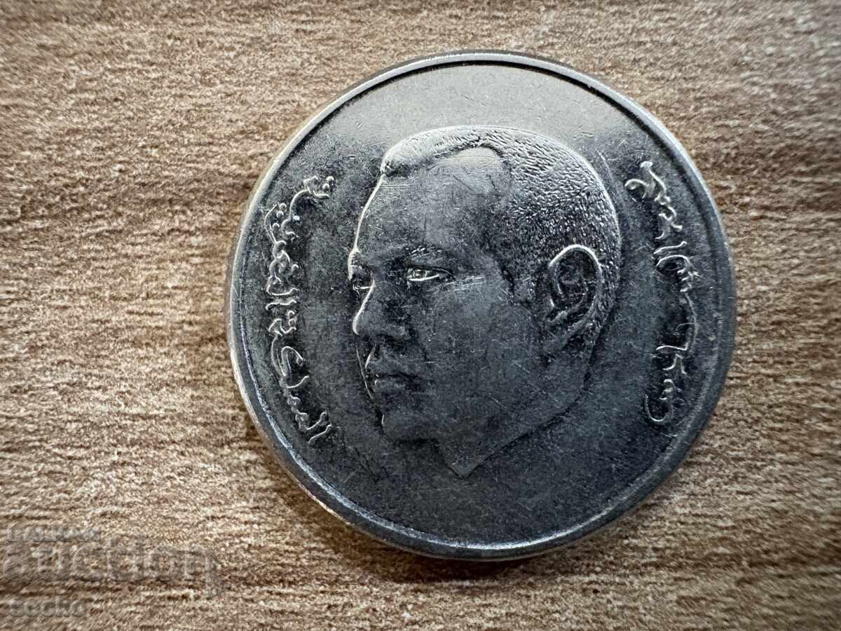 Morocco - 1 Dirham (2019) with price 1.15 BGN | € 0.59