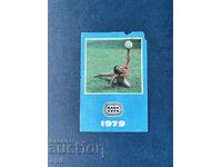 Calendar Sport Toto 1979