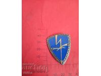 Old military badge, France