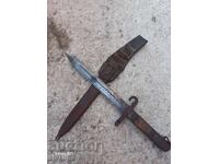 Sergeant's bayonet for Mannlicher with a lion emblem