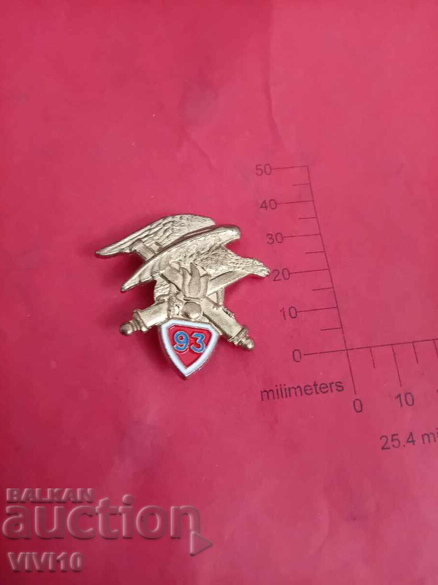 Old military badge, France