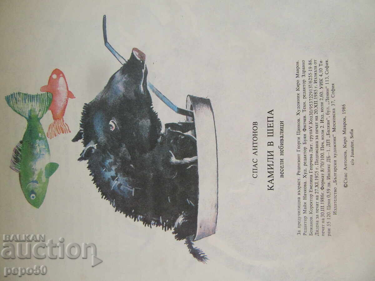 Παράδοση ΚΑΜΗΛΕΣ ΣΕ ΧΕΡΙ - Σπας Αντόνοφ /1986/