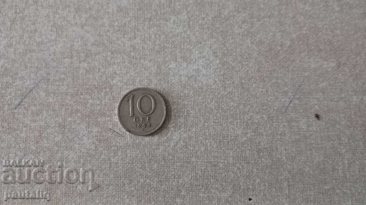 10 öre Sweden 1944 - Silver