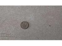 10 öre Σουηδία 1945 - Ασήμι