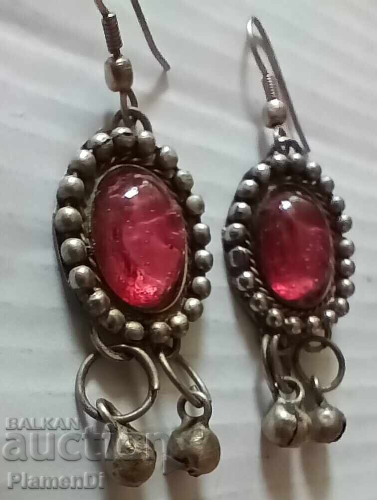 Стари посребрени обеци с цена 7.00 €