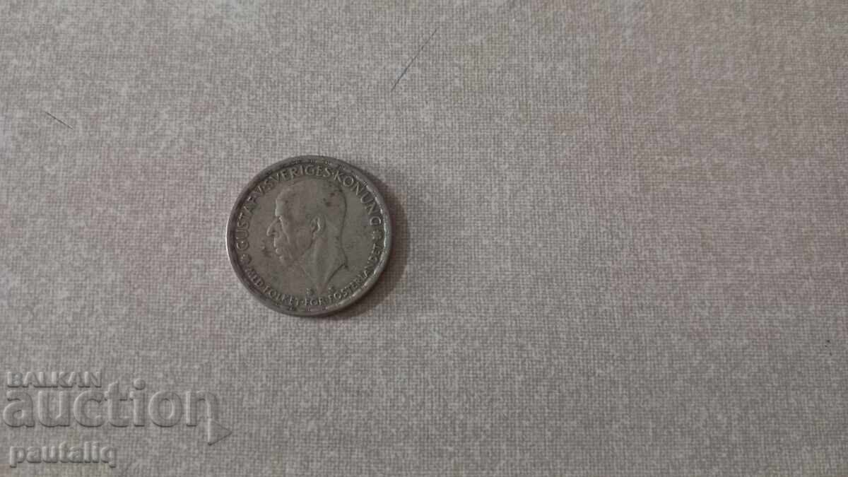 1 крона Швеция 1947 г - Сребро с цена 11.00 лв. | € 5.62