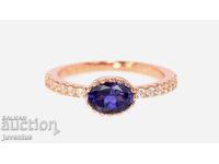 INELE DE ARGINT CU IOLIT (NIGERIA)