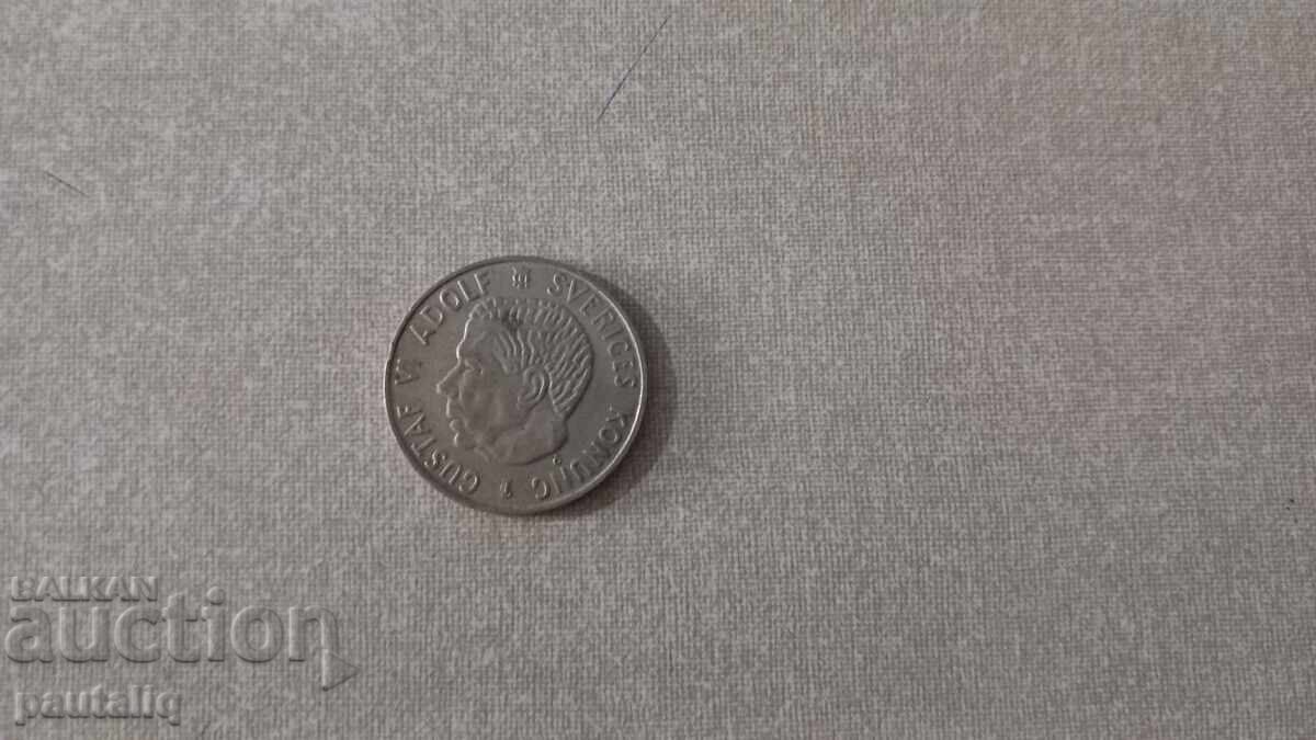 1 крона Швеция 1953 г - Сребро с цена 12.00 лв. | € 6.14
