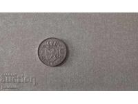 1 гулден Холандия 1954 г - Сребро