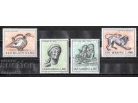 1971. Сан Марино. Изкуството на етруските.