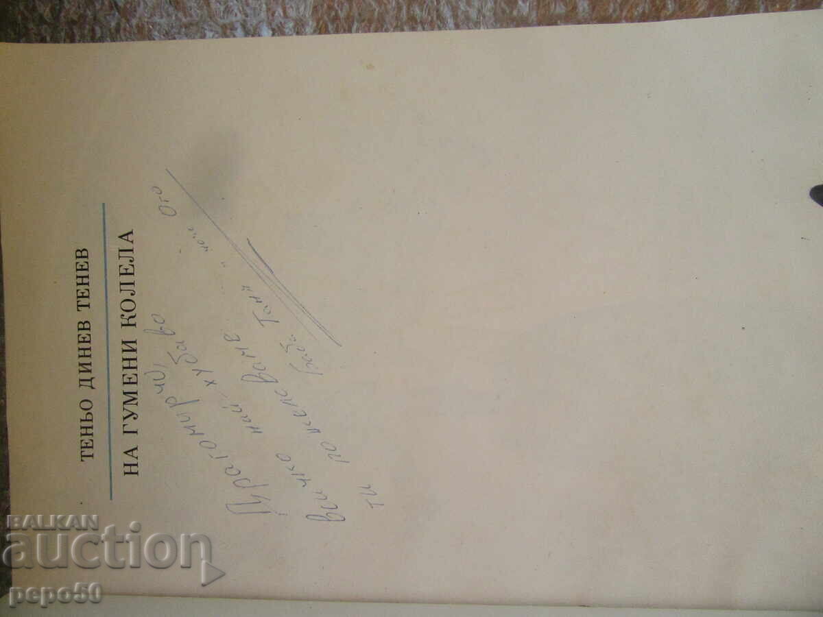 PE ROȚI DE CAUCIUC - Tenio Tenev /1985/ cu preț € 2.50 | 4.89 BGN