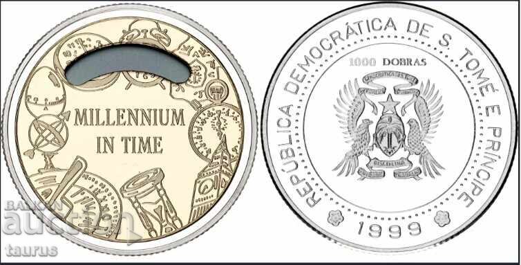 Saint Thomas & Principe 1000 Dobras 1999 Millennium Saint Thomas & Principe 1000 Dobras 1999 Millennium