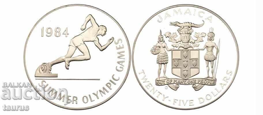 Jamaica 25 Dollars 1984 Jamaica 25 Dollars 1984