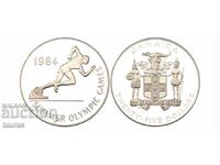 Jamaica 25 Dollars 1984